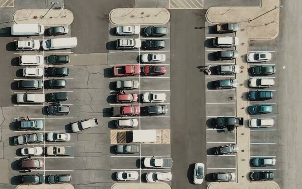 Parking occupancy detection on a CCTV frame