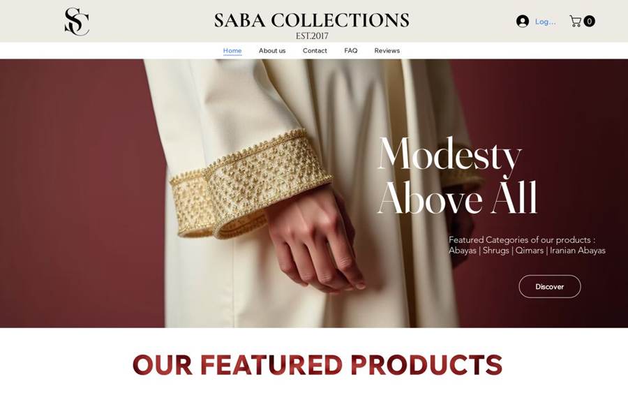 Saba Collections store